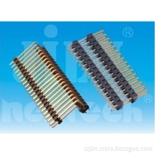 2.54mm pin header foxconn connector dual row straight